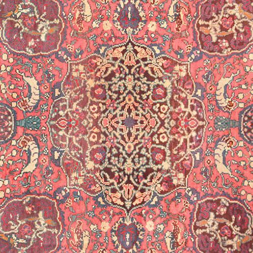 Purple Color Antique Israeli Mabediah Carpet Purple Color Antique Israeli Mabediah Carpet - Nazmiyal