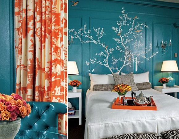 Tangerine Tango Color Curtains Tangerine Tango Color Curtains - Nazmiyal