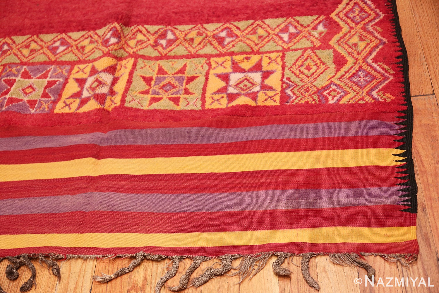 Corner Vintage Moroccan rug 45751 by Nazmiyal