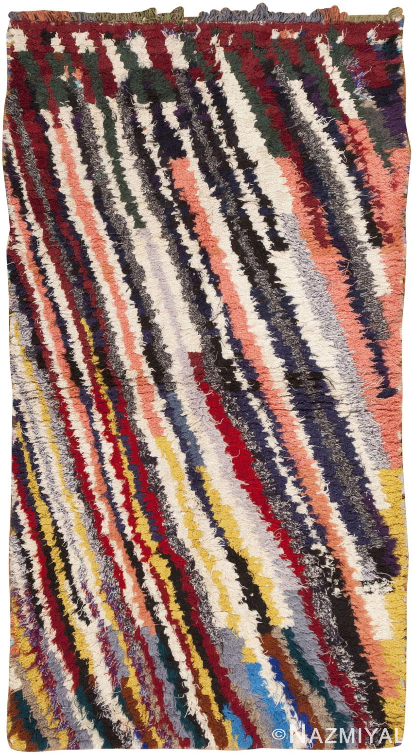 Vintage Moroccan Rug 45700 Detail/Large View