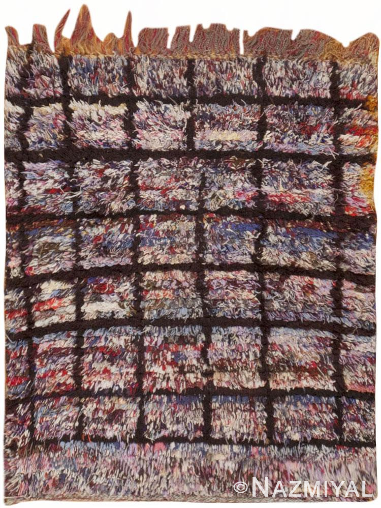 Vintage Moroccan Rug 45702 Detail/Large View