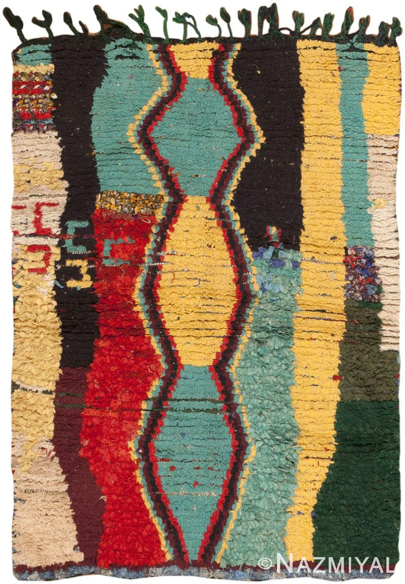 Vintage Moroccan Rug 45712 Detail/Large View