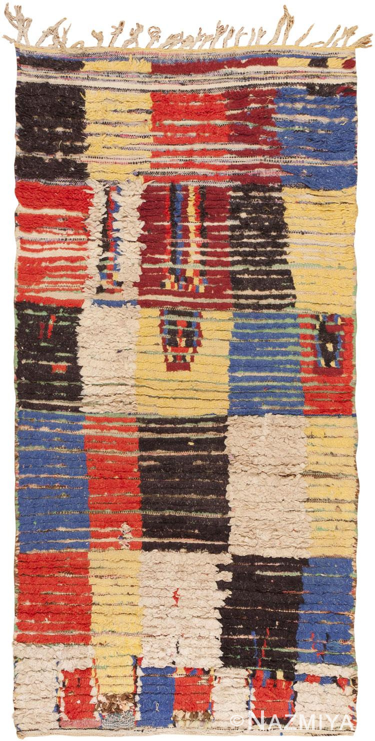 Vintage Moroccan Rug 45726 Detail/Large View