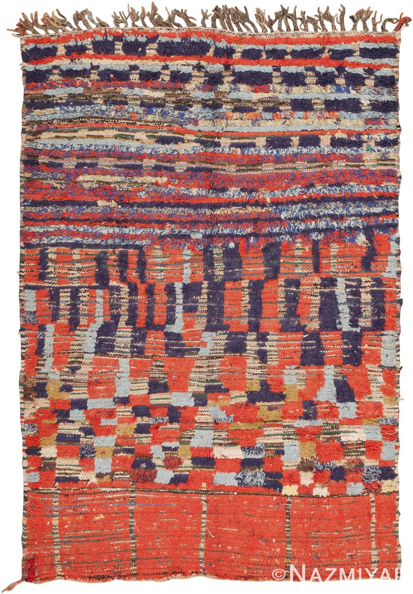 Vintage Moroccan Rug #45730 by Nazmiyal Antique Rugs