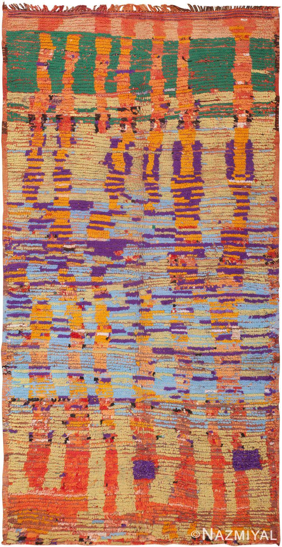 Vintage Moroccan Rug 45752 Detail/Large View