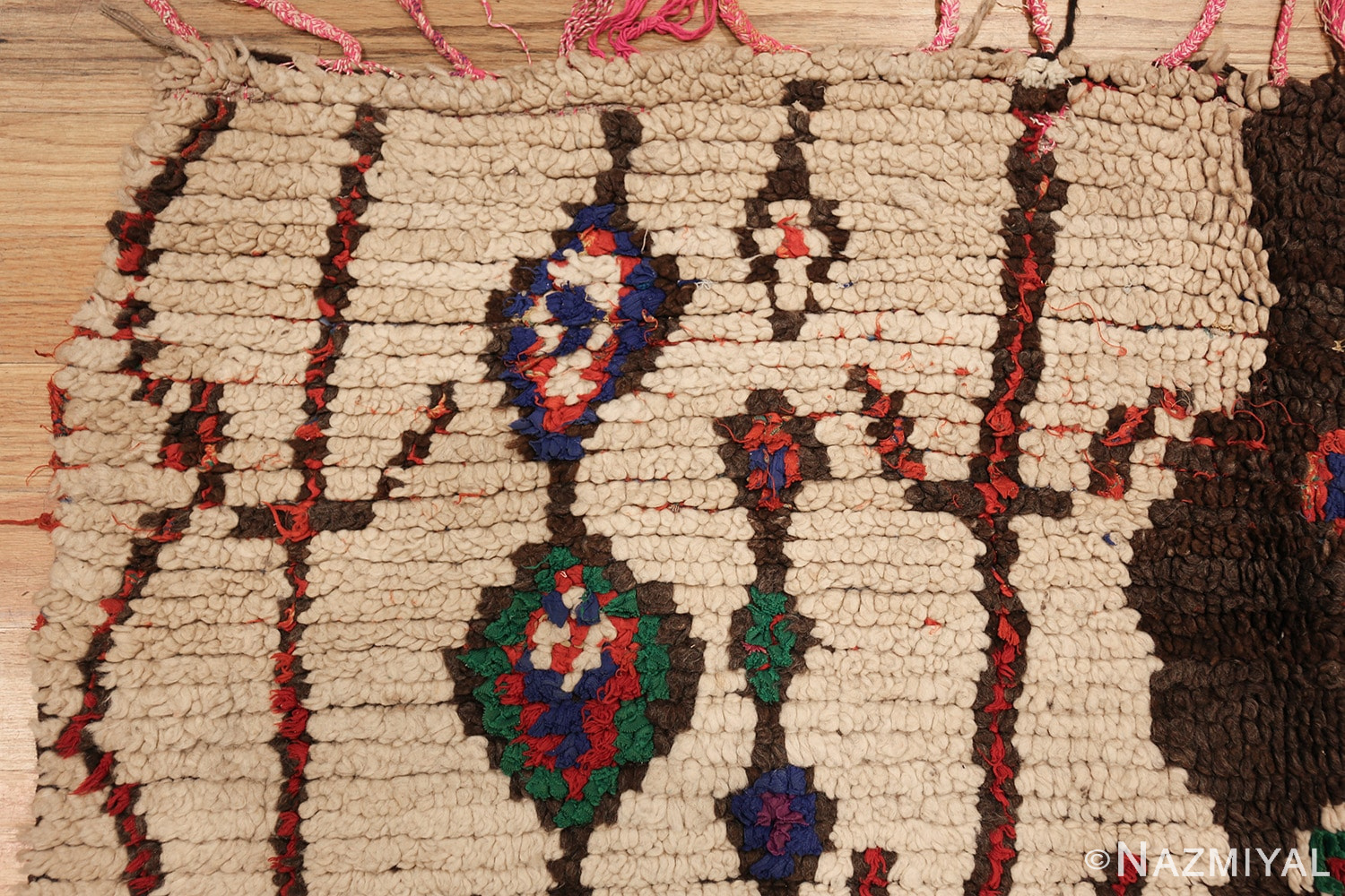 vintage moroccan rug 45759 corner edited Nazmiyal