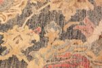 Weave detail Oversized Antique 17th Century Persian Esfahan Oriental rug 44143 by Nazmiyal