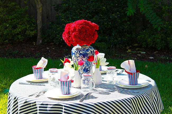 Outdoor Superbowl Table Setting Outdoor Superbowl Table Setting - Nazmiyal