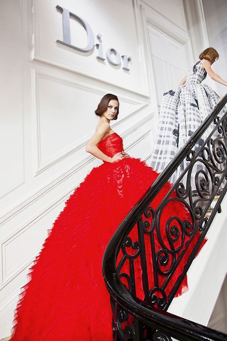 Red Valentine's Day Dress by Dior Red Valentine's Day Dress by Dior Nazmiyal