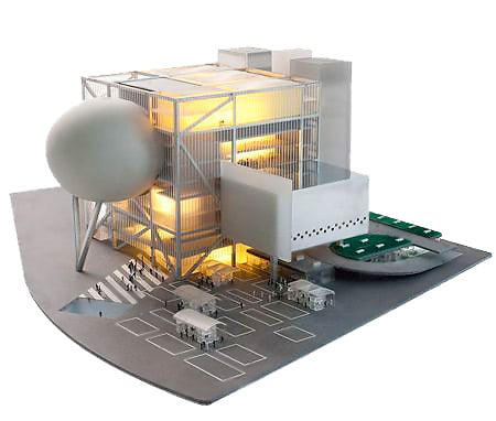 Taipei Performing Arts Center Architecture Model Nazmiyal