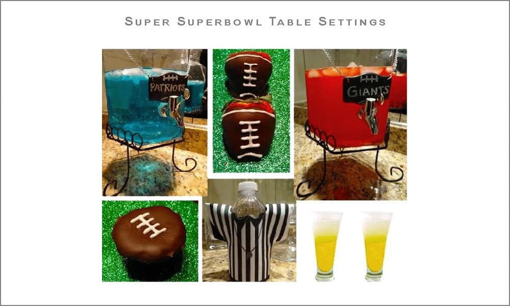 Super Superbowl Table Settings by Nazmiyal Antique Rugs