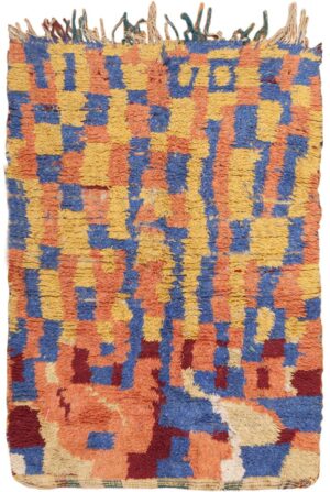 Vintage Moroccan Rug 45828 Detail/Large View