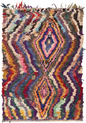 Vintage Moroccan Rug 45834 Detail/Large View