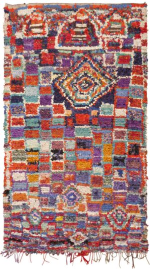 Vintage Moroccan Rug 45835 Detail/Large View
