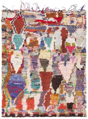 Vintage Moroccan Rug 45842 Detail/Large View