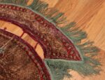 Detail Silk antique Kerman horse cover 44718 by Nazmiyal