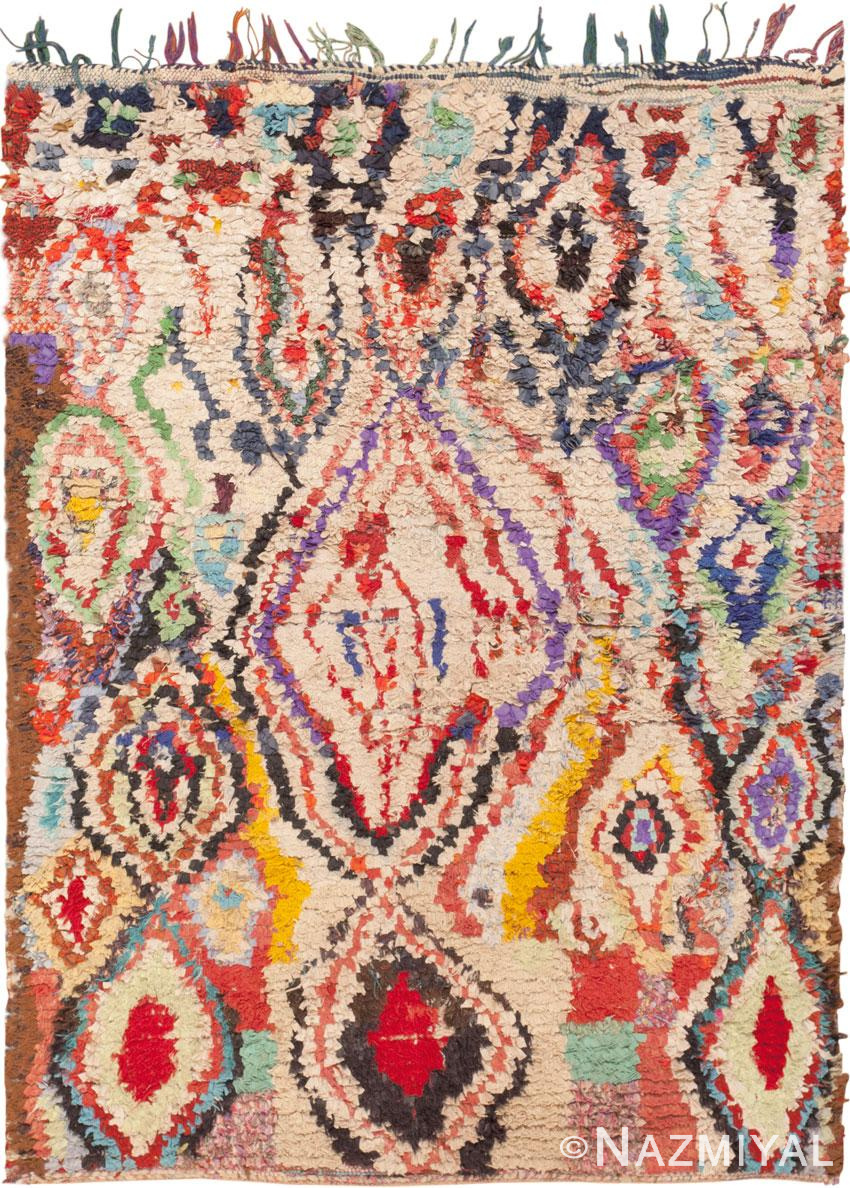 Vintage Moroccan Rug 45837 Detail/Large View