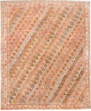 Antique Turkish Oushak Rug 46052 Nazmiyal Antique Rugs