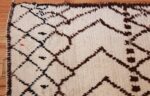 beautiful vintage moroccan rug 46043 corner Nazmiyal