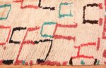 Border Vintage Moroccan rug 46012 by Nazmiyal