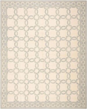 Modern Needlepoint Rug 44703 Detail/Large View