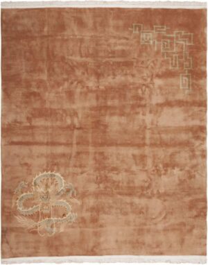 Antique Chinese Deco Rug 45816 Detail/Large View