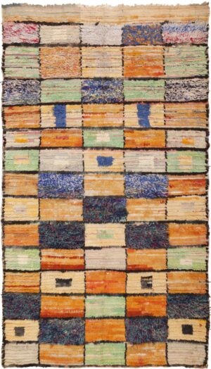 Vintage Moroccan Rug 45980 Detail/Large View