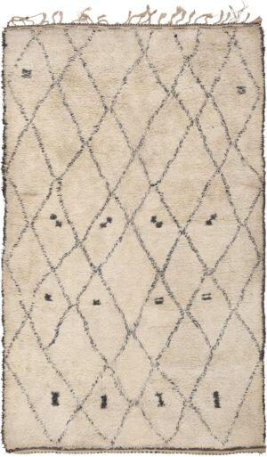 Vintage Moroccan Rug 46002 Detail/Large View