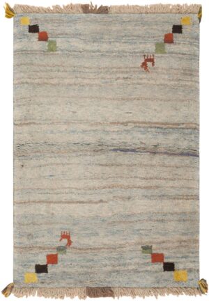 Modern Gabbeh Persian Rug 46075 Nazmiyal Antique Rugs