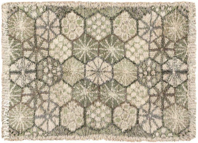 Vintage Scandinavian Swedish Rya Rug Vintage Scandinavian Swedish Rya Rug Nazmiyal