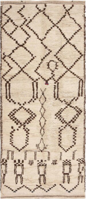 Vintage Moroccan Berber Area Rug #46039 by Nazmiyal Antique Rugs