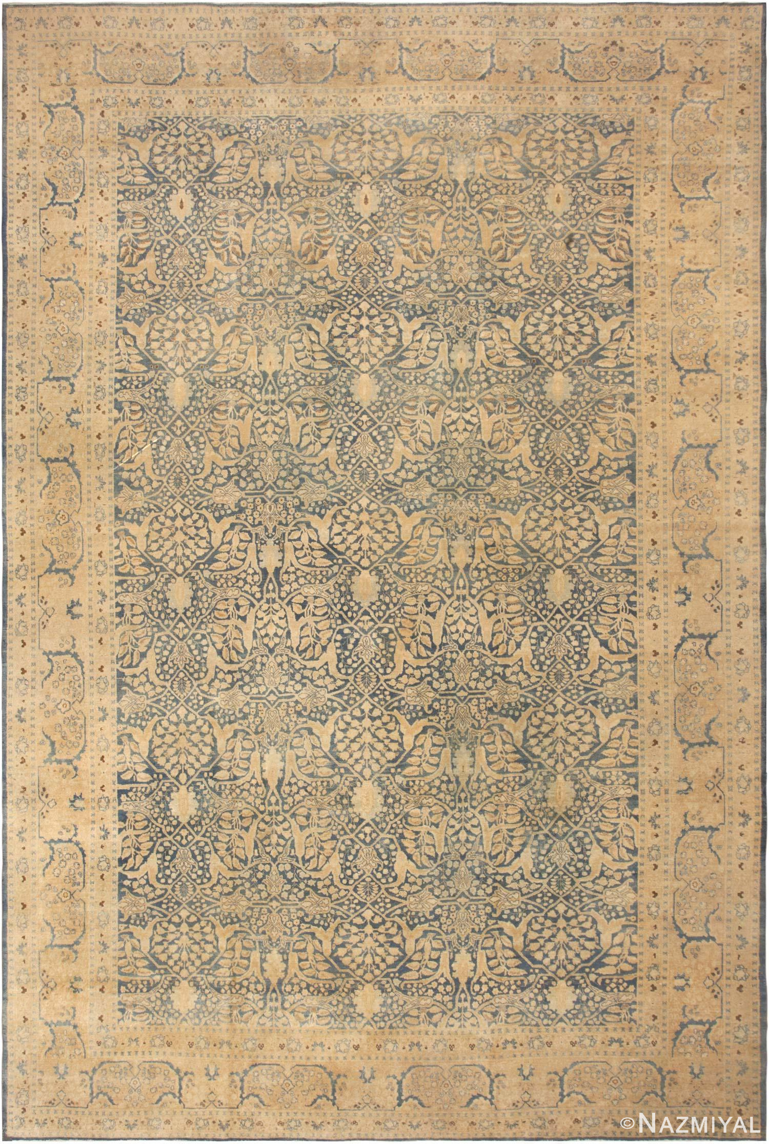 Persian Antique Tabriz Rug 45766 Nazmiyal Antique Rugs