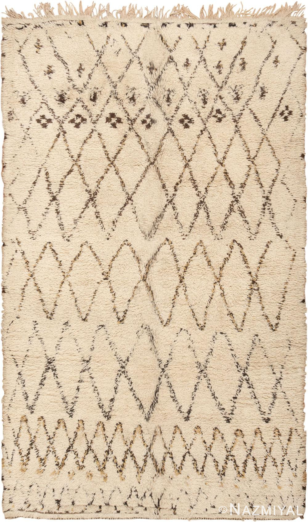 Vintage Moroccan Rug 46005 Detail/Large View