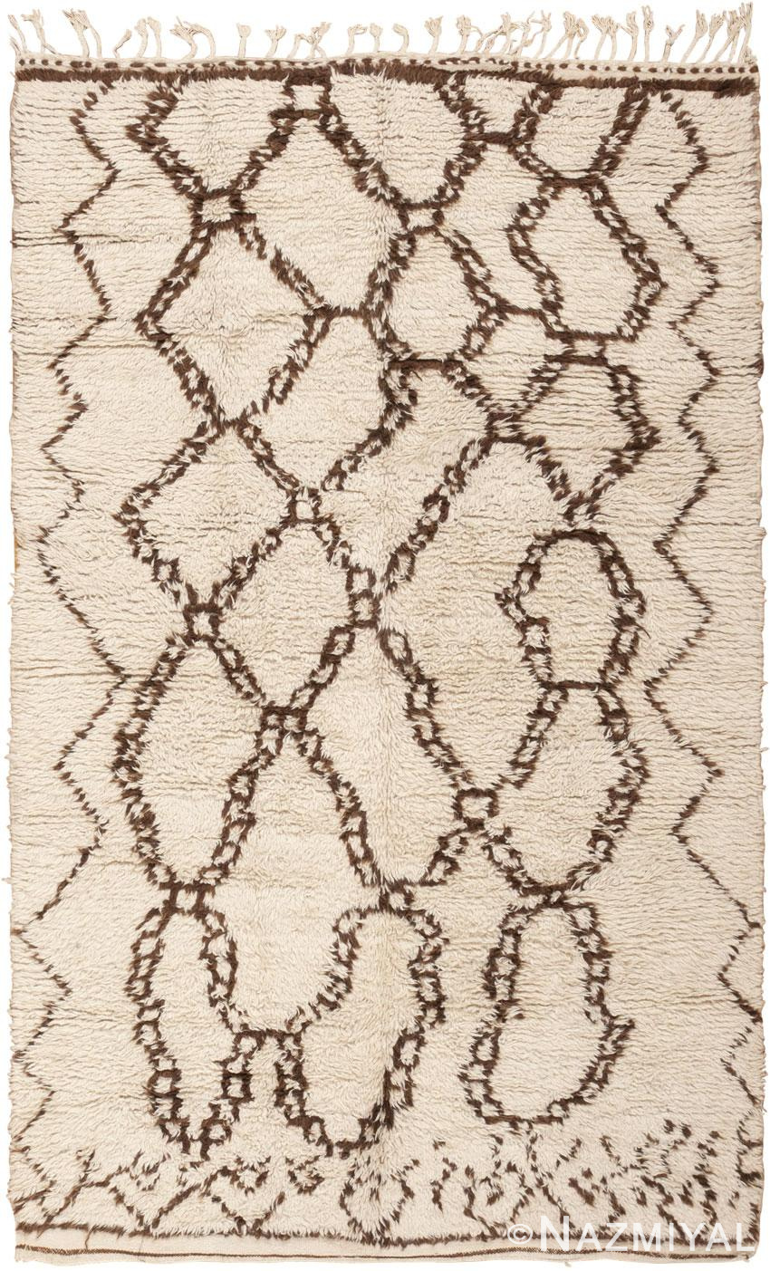 Vintage Moroccan Rug #46016 by Nazmiyal Antique Rugs