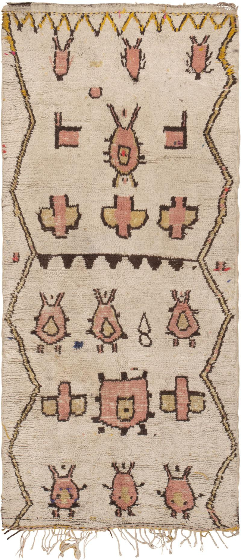 Vintage Moroccan Rug 46032 Detail/Large View