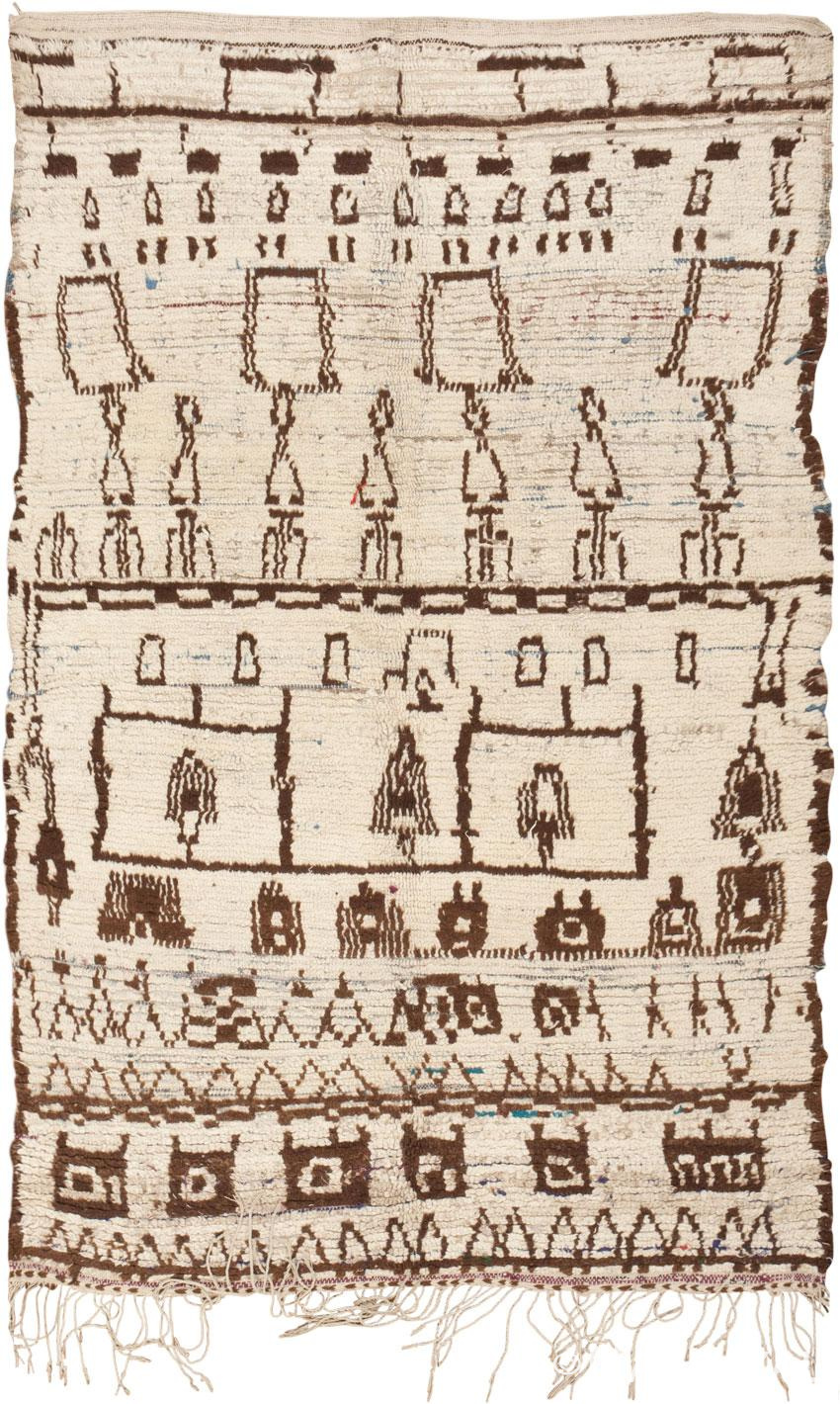 Vintage Moroccan Rug 46037 Detail/Large View