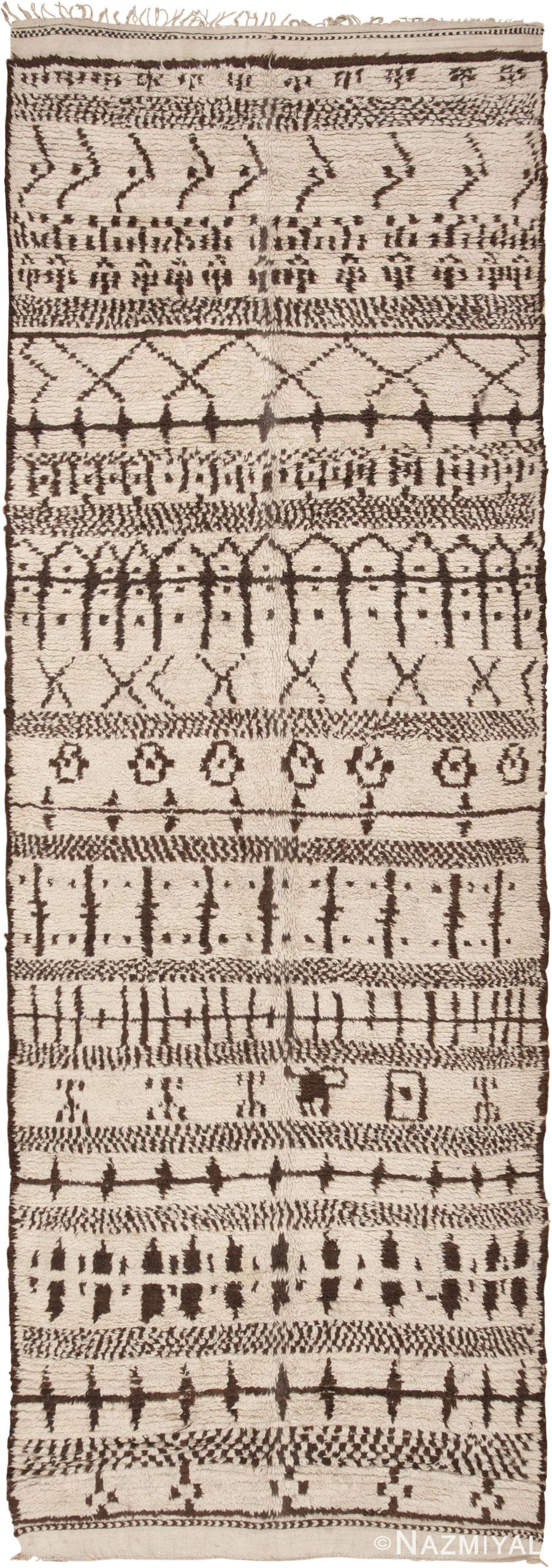 Vintage Moroccan Rug 46048 Detail/Large View