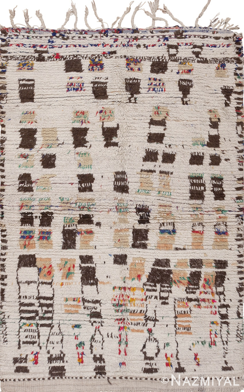 vintage moroccan rug 46008 Nazmiyal