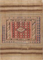 Antique Persian Sofreh Kilim Rug #46109 by Nazmiyal Antique Rugs