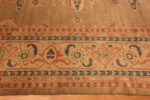 Soft Light Color Open Minimalist Pattern Antique Persian 19th Century Ziegler Sultanabad Rug 46098 by Nazmiyal Antique Rugs