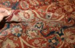 antique tabriz persia0n rug 46097 pile Nazmiyal