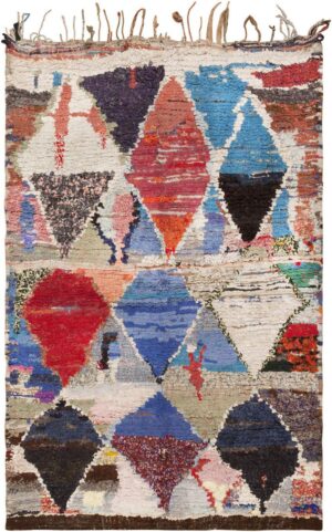 Vintage Moroccan Rug 45719 Detail/Large View
