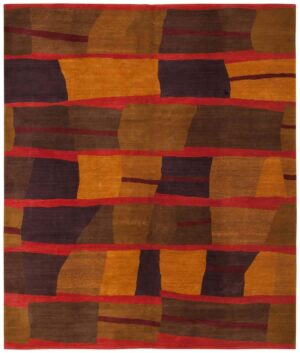 Modern Nepal Rug 46153 by Nazmiyal Antique Rugs