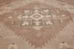 Large Oversized Geometric Art Deco Indian Vintage Rug 44926 Central Medallion Nazmiyal