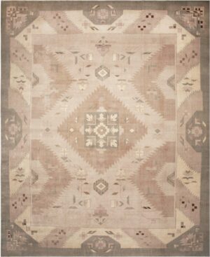 Large Oversized Geometric Art Deco Indian Vintage Rug #44926 by Nazmiyal Antique Rugs