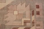 Large Oversized Geometric Art Deco Indian Vintage Rug 44926 Woven Knots Nazmiyal