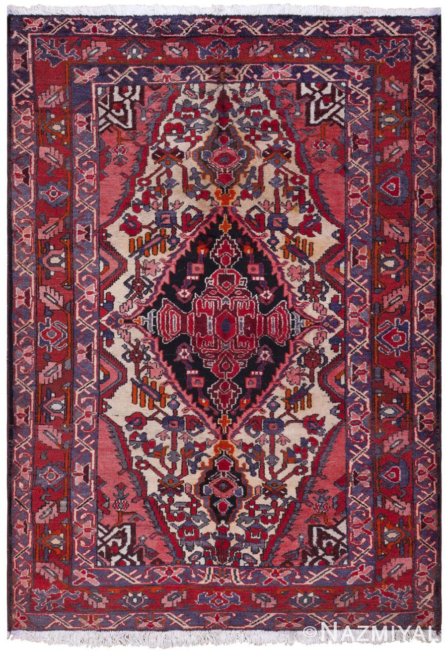 Vintage Persian Bakhtiari Rug 43766 Nazmiyal Antique Rugs