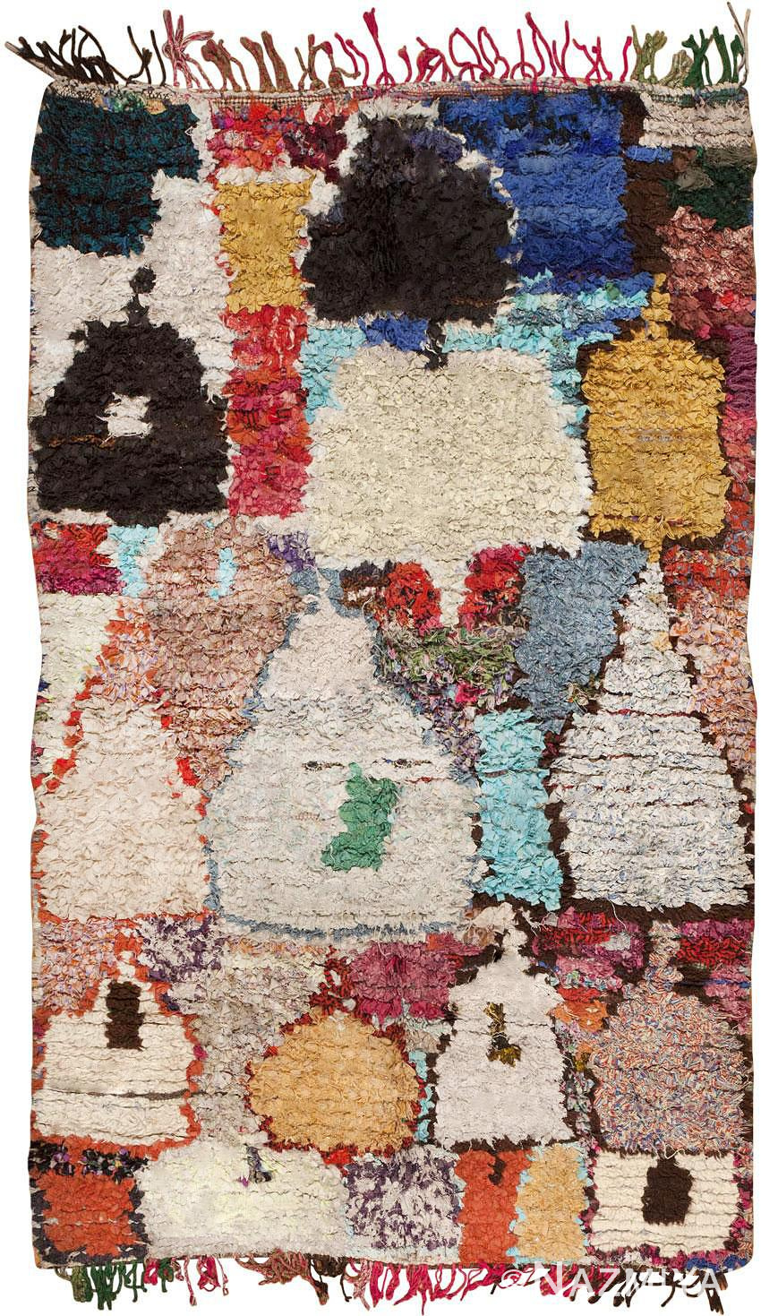 Vintage Moroccan Rug 45717 Detail/Large View