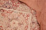Weave detail antique Uzbekistan Suzani textile 46140 by Nazmiyal