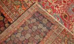 antique caucasian karabagh rug 46177 weave Nazmiyal